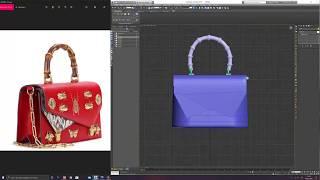 Making designer purse (Timelapse) 3D Modeling