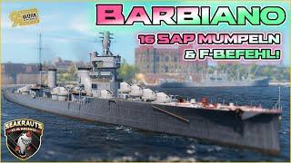 BARBIANO [T10 DD ITA] ️ Wilde SAP Schleuder in World of Warships 