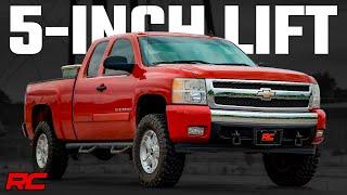 2007-2013 Chevrolet Silverado 1500 2WD 5-inch Suspension Lift Kit [by Rough Country]