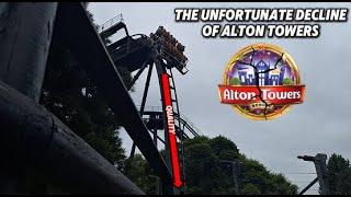 Alton Tower's unfortunate decline in 2024