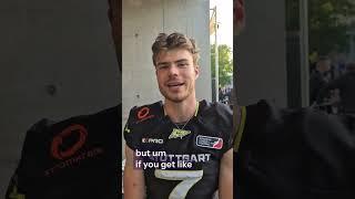 Louis Geyer's post game interview, after week 1 with the @StuttgartSurge ‼️