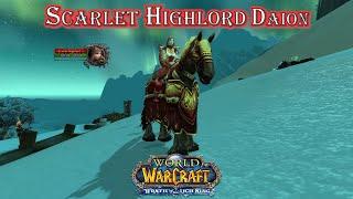 World of Warcraft  ||  Scarlet Highlord Daion  ||  Rare