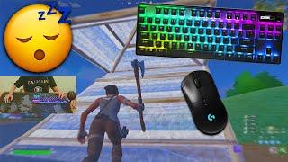 Leviathan Axe | Fortnite Ranked Gameplay  Relaxing Keyboard ASMR 