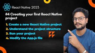 #4 Creating your first React Native project  #reactnative #javascript #mobileapp