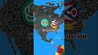 ai robots s2 vs USA  #countryballs #geography #usa  #shorts