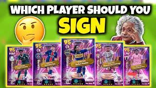 Which Player to SIGN from Free Showtime International Cup Pack in eFootball 2025 Mobile