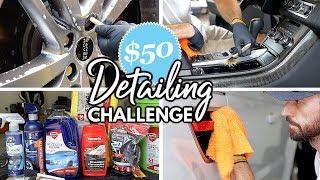 Complete Interior Exterior Car Detail For Only $50 Store Bought Products! Car Detailing Challenge