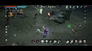 Lineage 2M Glacier storm demonstration.