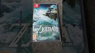 The Legend of Zelda: Tears of the Kingdom Switch unboxing (PAL)