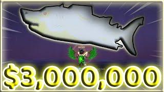 I CAUGHT A $3 MILLION Megalodon IN FISCH! (It took 12 HOURS..)