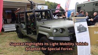 Supacat Highlights its Light Mobility Vehicle Adapted for Special Forces