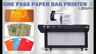 Sigle pass color uv printer for plastic bags