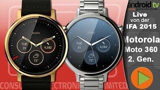 Motorola Moto 360 2.Gen. - First IFA 2015 HandsOn  [GER]