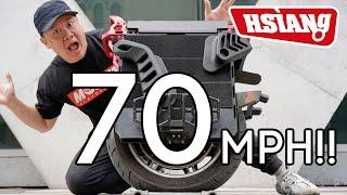 The WORLD'S FIRST 70MPH ELECTRIC UNICYCLE!!