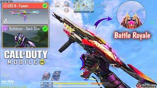 Mythic USS 9 - Fusion & Bulldozer - Dark Star Battle Royale Squad Gameplay | COD Mobile