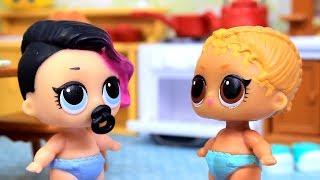 Куклы ЛОЛ Сборник видео #7 - Сюрпризы lol dolls с Лалалупси Вероника