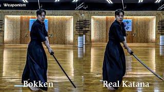 Katana vs Bokken Which is Faster?