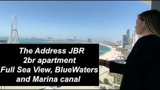 Address Jumeirah Dubai - 2 bedroom apartment with full sea view