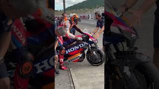 @lucamarini10  focuses on his first Japanese GP as a Repsol Honda Team rider.