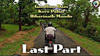 | Gandhua Dam , Koro pahar & Biharinath Mandir | Last Part #bankura #motovlog #royalenfieldhimalayan