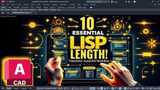 "LISP AutoCAD Length Calculation : Best CAD Tutorials"