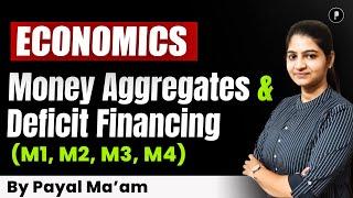 Money Aggregates | Deficit Financing | Important Terms | Economics #parcham #economics #ssc #upsc