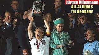 Jurgen Klinsmann ◉ All 47 Goals for Germany 