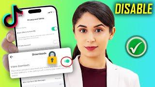 How to disable saving a tiktok video 2024 | Stop Others to Download Your TikTok Videos