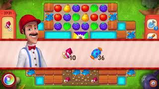 Gardenscapes Hard Level 3731 No booster