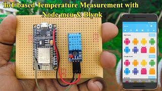 Blynk with nodemcu DHT11 sensor