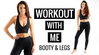 AT HOME BOOTY & LEGS WORKOUT! | Molly J Curley