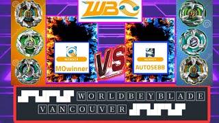 WBO TOURNAMENT BEYBLADE X: BEAST OF POSSIBLITY 2024! MOwinner VS AUTOSEBB!