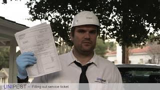 Service Ticket Paperwork