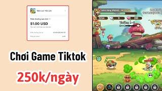 Hướng Dẫn Chơi Game Kiếm Tiền Trên Tiktok, Kiếm 250k Mỗi Ngày Cho Học Sinh Miễn Phí 100%