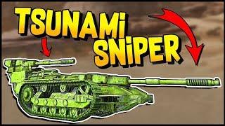 Crossout - DUAL TSUNAMI SNIPER! - Crossout Gameplay