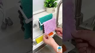 Maximizing Efficiency and Organization with a Telescopic Kitchen Sink Drain Rack #DishDryingRack