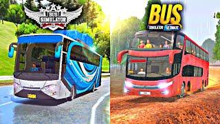 Bus Simulator Ultimate VS Bus Simulator Indonesia - Who's is best?