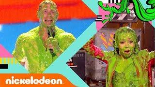 Every "SLIMING" Ever: 2018 KCA Edition  | Kids' Choice Awards 2018 | Nick