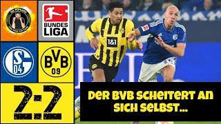  Schalke 04 vs. Borussia Dortmund (2-2) | WIR SIND SELBER DRAN SCHULD!  | Das Fazit!