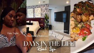 A Subscriber Stole My Identity?!| Primary Bedroom Glow-up+ Loft Update| Sexy Date Night & Good Eats