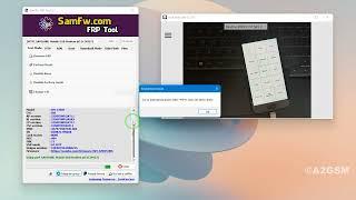 SamFw FRP Bypass Tool 2023| All Samsung FRP/Google Account Bypass New Security Test Mode | A2GSM