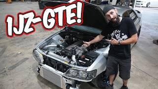 How Slow is it? JZX100 Chaser Gets a Turbo 1JZ-GTE Engine Swap!