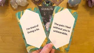 CONFESSION FROM YOUR PERSON: I AM TIRED OF LIVING A LIE & HIDING THE PAIN  COLLECTIVE LOVE READING