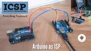 How to use Arduino as ISP Programmer | Arduino code upload error FIXED | What is ICSP ?