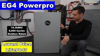 New Battery! EG4 Powerpro: 14.3kWh LiFePO4 Outdoor Rated w/ Internal Heaters