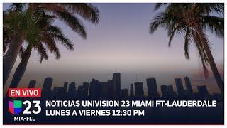   Univision 23 Miami 12:30 pm: Sospechoso de intento de asesinato a Donald Trump regresa a corte