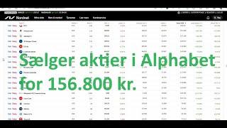 Sælger aktier i Alphabet for 156.800 kr. - Derfor sælger jeg