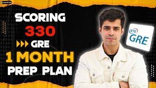 How I scored 330 on the GRE in 1 Month | Prepare for GRE - Plan, Books, Tips