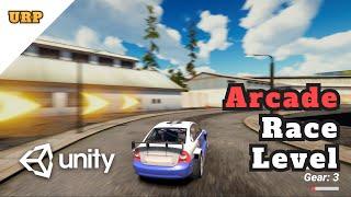 Arcade Racing Level (Unity-URP)