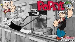 POPEYE THE SAILOR MAN: The Paneless Window Washer (1937) (Remastered) (HD 1080p) | Jack Mercer